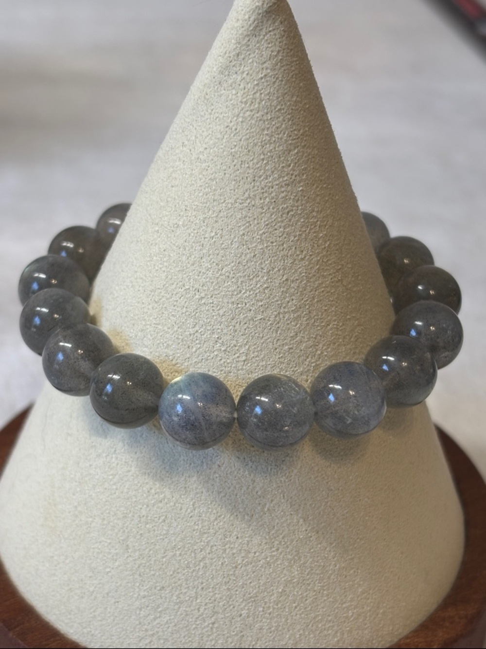 10mm FLASHY Genuine Labradorite Gemstone Bracelet